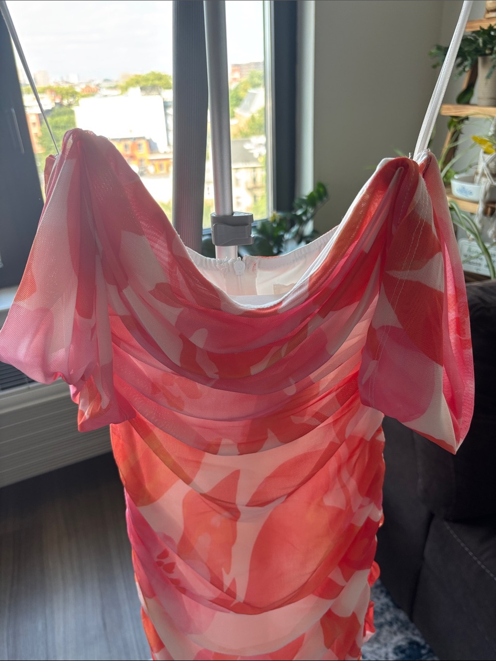 Ruched Maxi Dress NWT - Picture 3 of 5